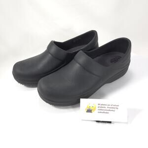 Crocs Dual Comfort Slip On Comfort Mule Clog Womens Size 9 Black Rubber